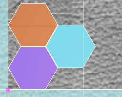 Hexagons – Petal